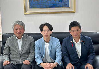 藤岡たかお衆議院議員 来訪